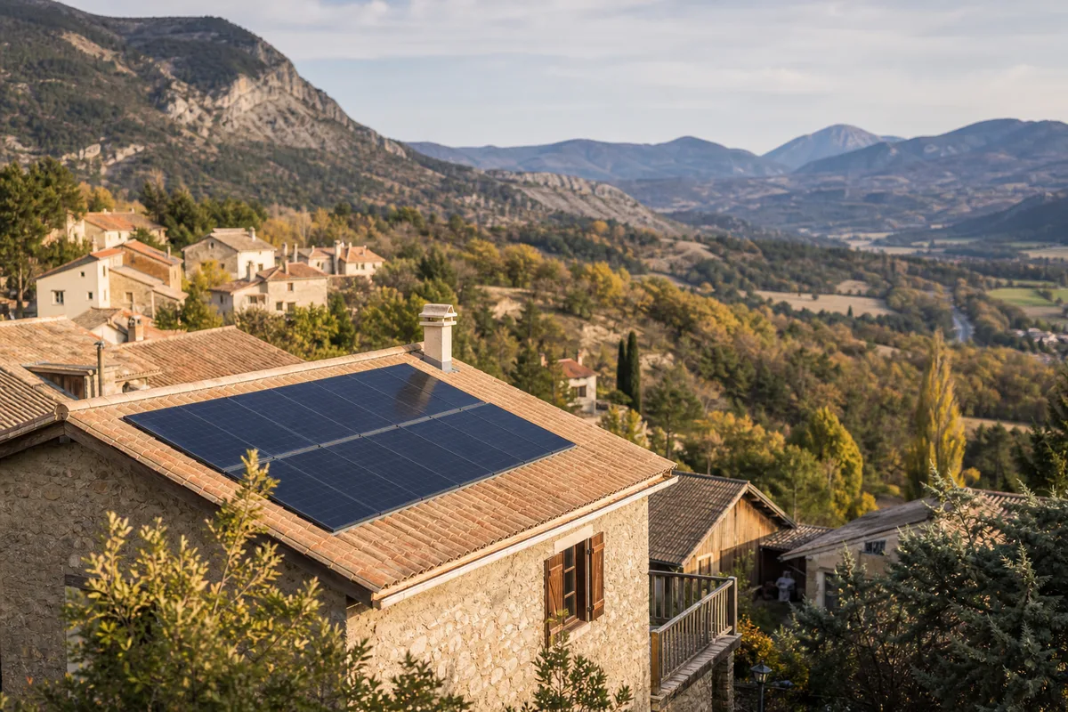 Panneau solaire Garde-Colombe (05300) : installation photovoltaïque