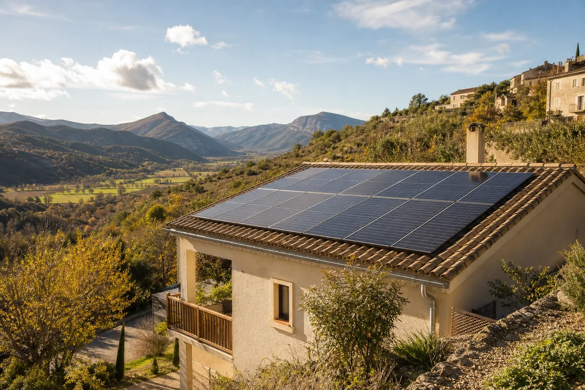 Panneau solaire Le Poët (05300) : installation photovoltaïque